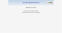 Desktop Screenshot of e-votez.org