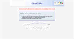 Desktop Screenshot of e-votez.net